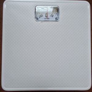 Taylor Analog Bathroom Scale White 300LB Max Weight - 2 Avail Price Is For ONE